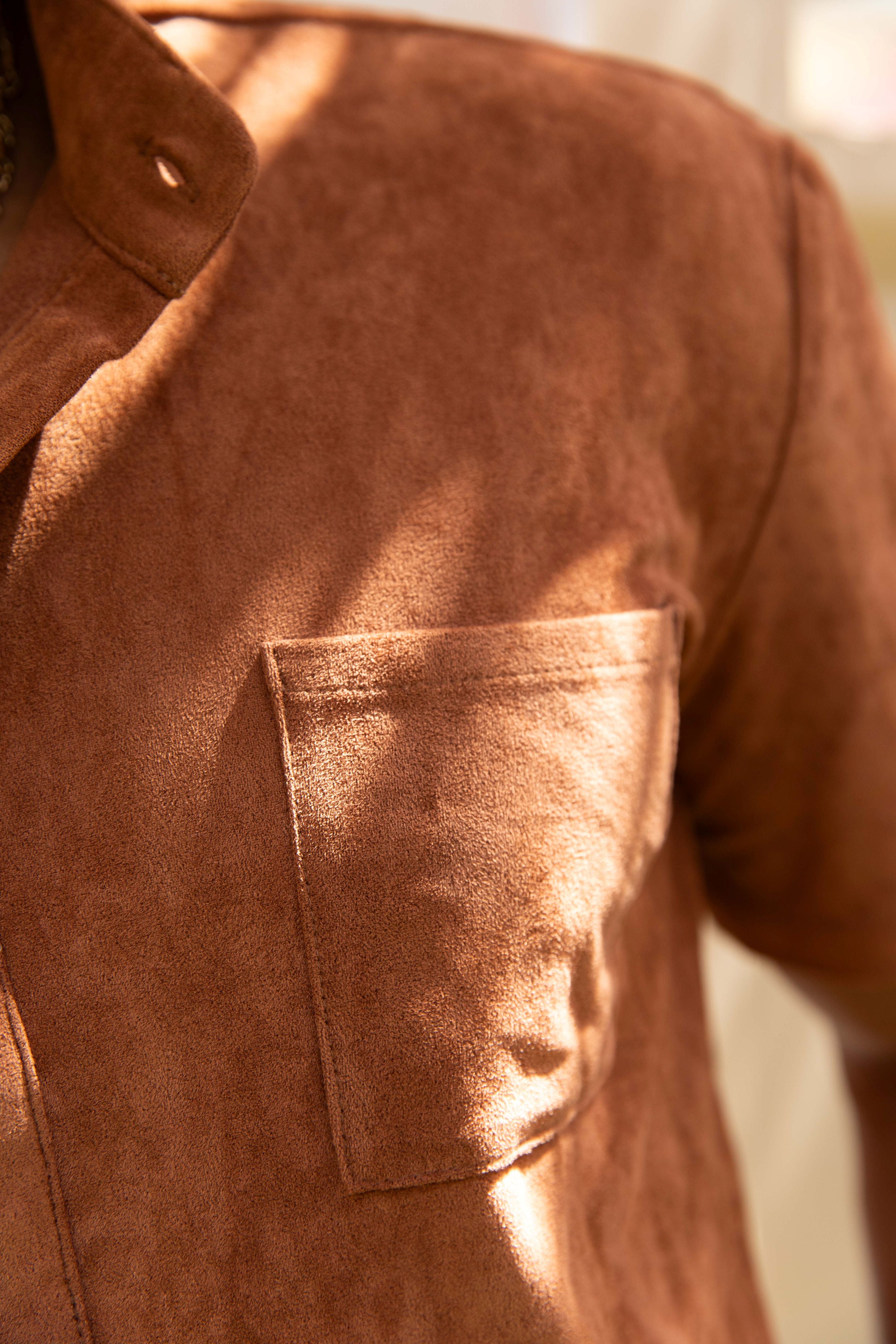 Desert Suede Jumpsuit