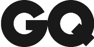 GQ logo in black on a white background