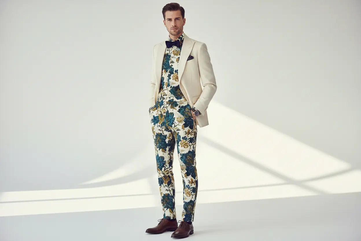 Are Men's Floral Rompers Suitable for Formal Occasions? -  RomperJack