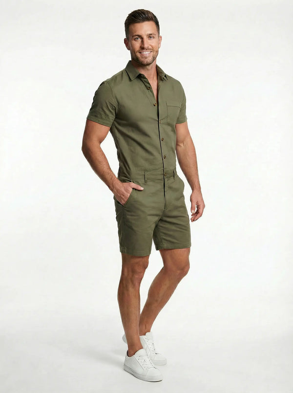 Olive Men's Romper
