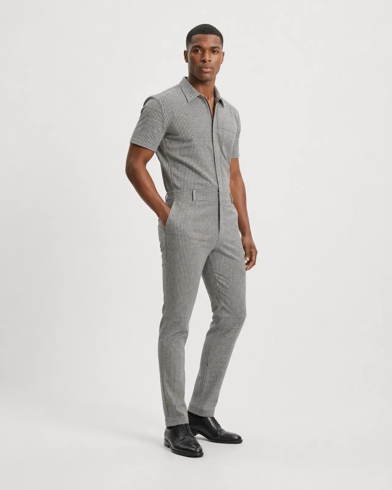 Houndstooth Jumpsuit | LUXE Collection  