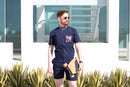 Navy Rosè Romper