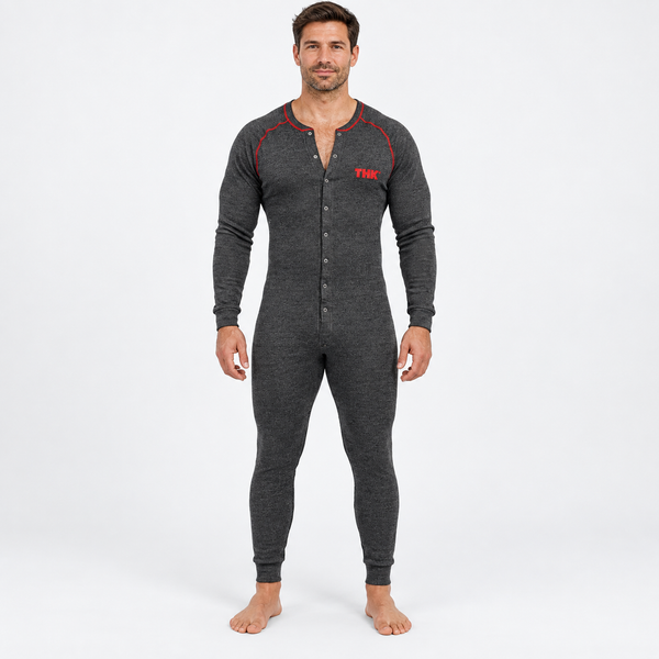 Union Suit - Charcoal