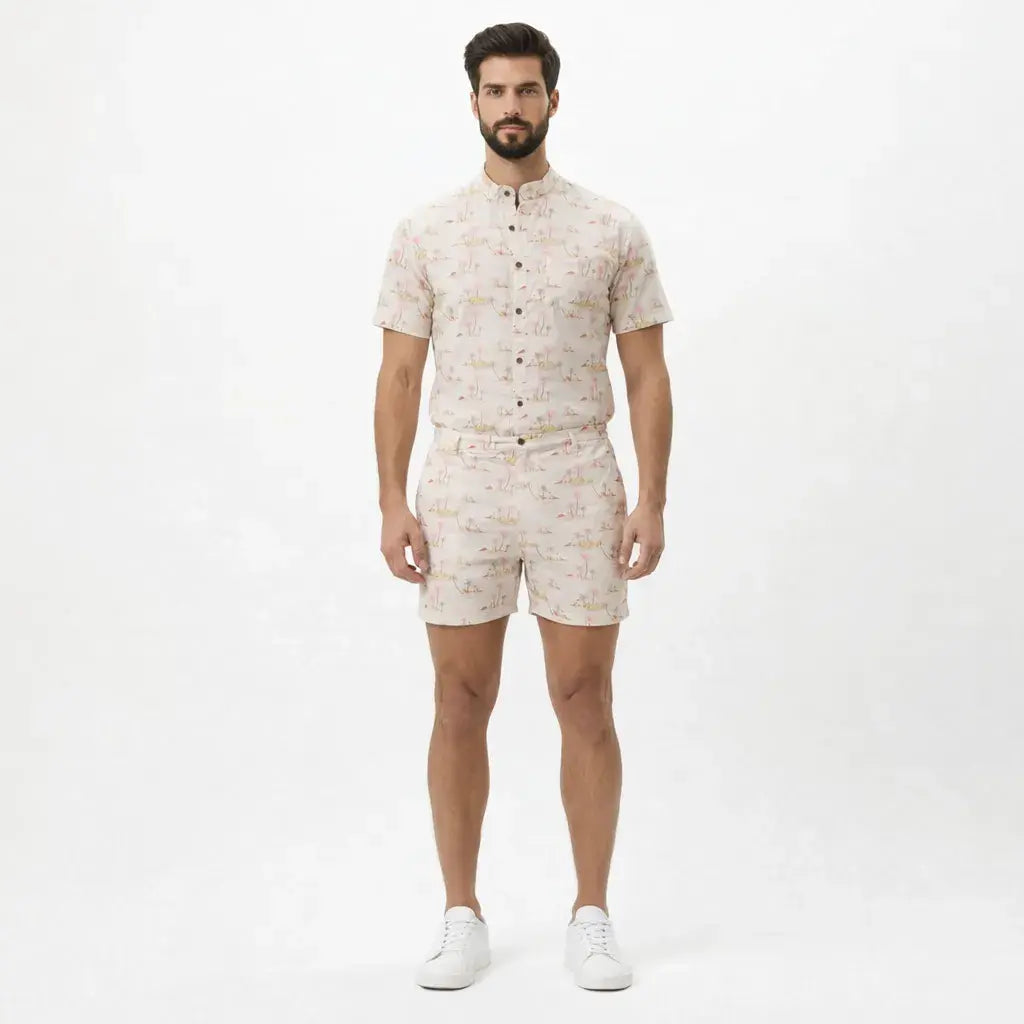 Tropical Island Romper  