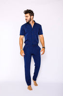 Navy Chateaux Jumpsuit - RomperJack, Mens Jumpsuit - Male Romper