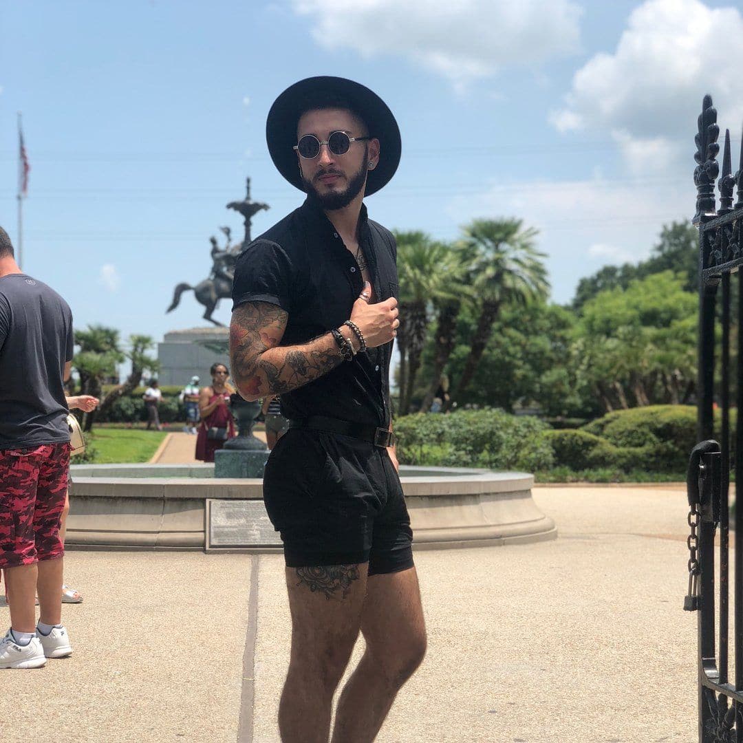 Black RomperJack (Pre Order) - RomperJack, Mens Romper - Male Romper