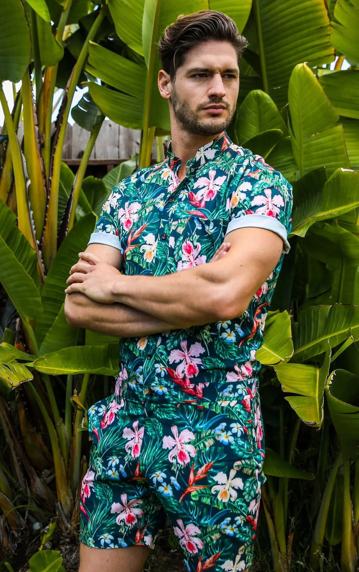 Matching Man Rompers Mens Romper