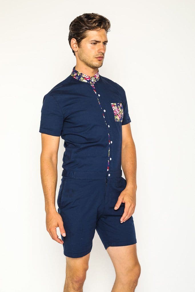 Navy Rosè Romper Pre Order - RomperJack, Men's Romper - Male Romper