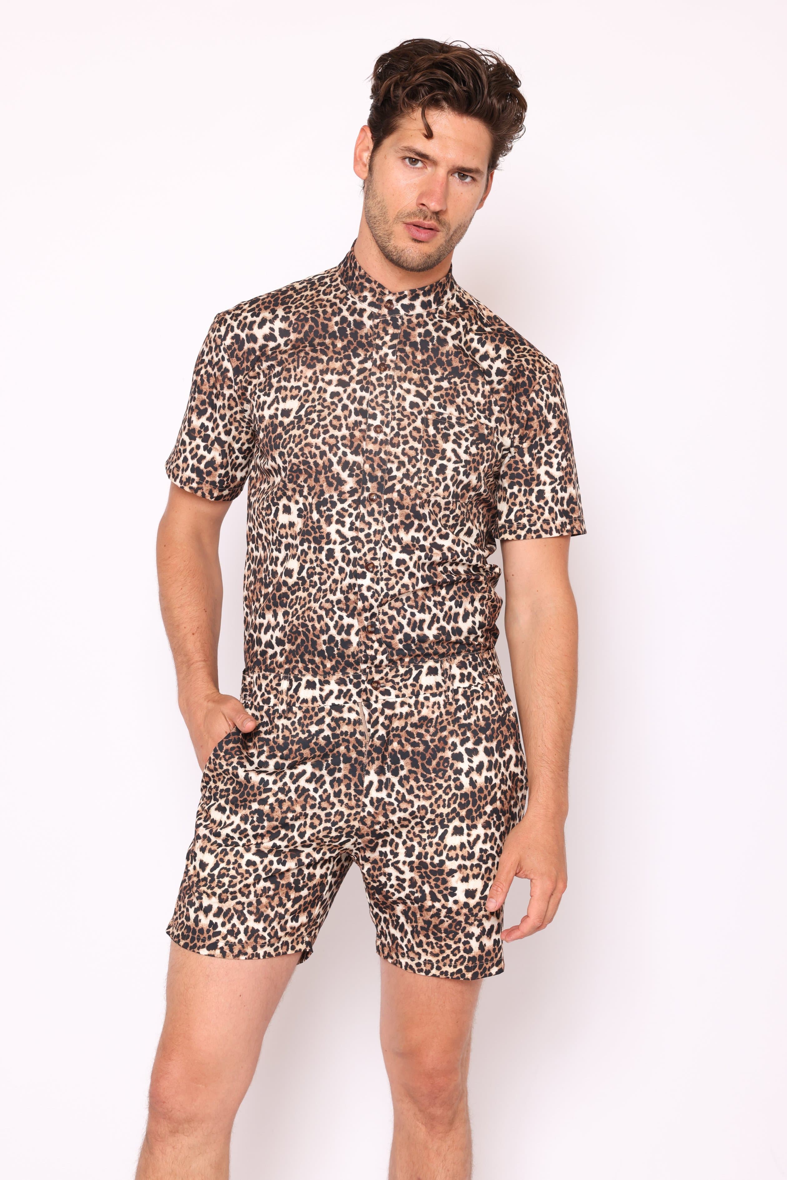 Leopard Romper