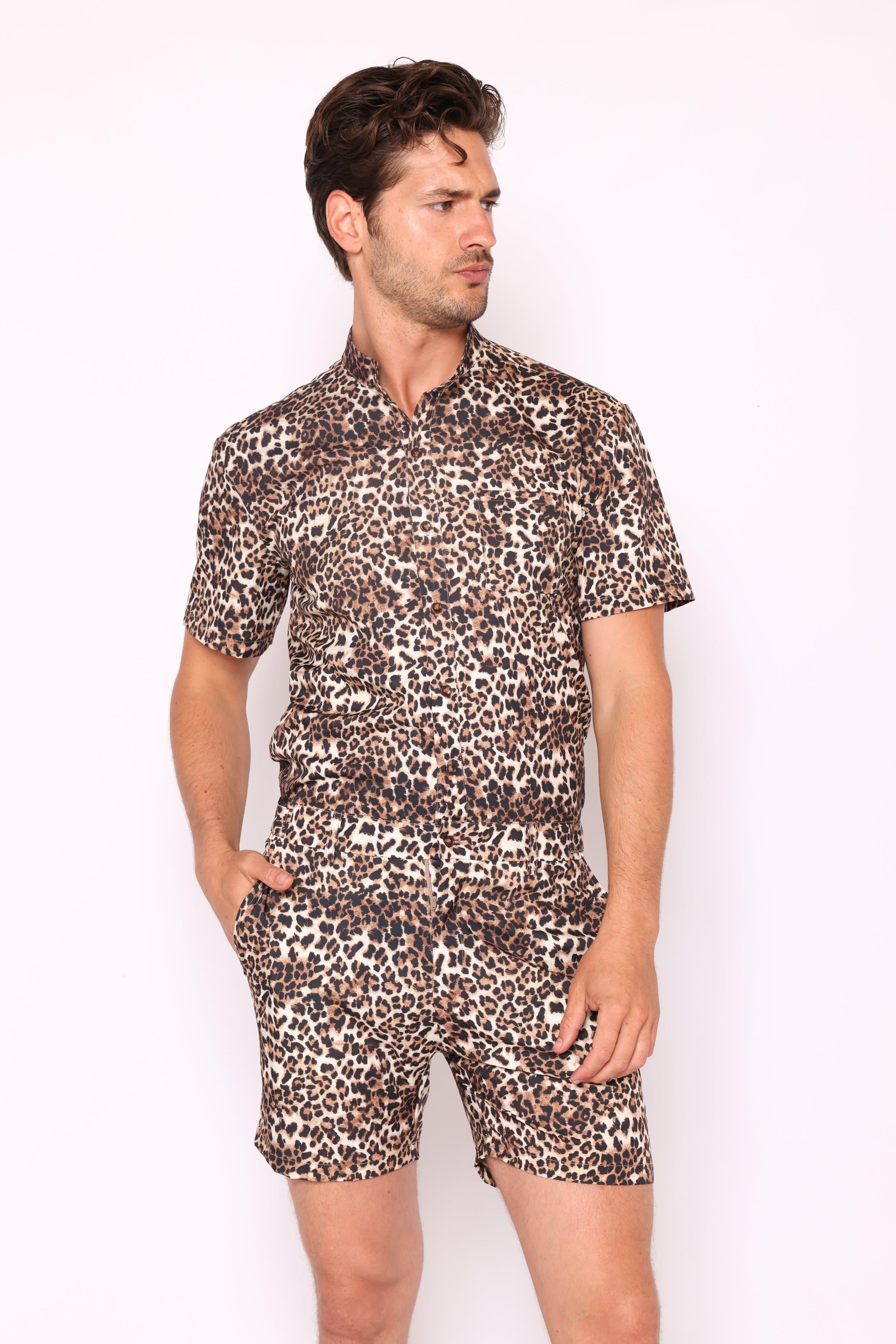 Leopard Romper