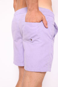 Periwinkle Swim Shorts