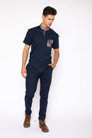 Navy Rosé Jumpsuit - RomperJack, Mens Jumpsuit - Male Romper