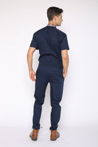 Navy Rosé Jumpsuit - RomperJack, Mens Jumpsuit - Male Romper