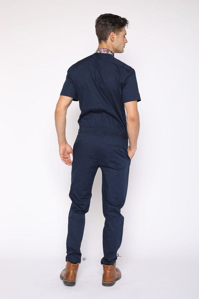 
                  
                    Navy Rosé Jumpsuit - RomperJack, Mens Jumpsuit - Male Romper
                  
                