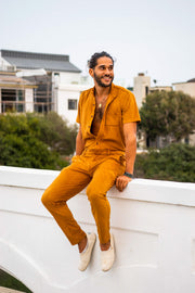 Desert Suede Jumpsuit (PRE ORDER)
