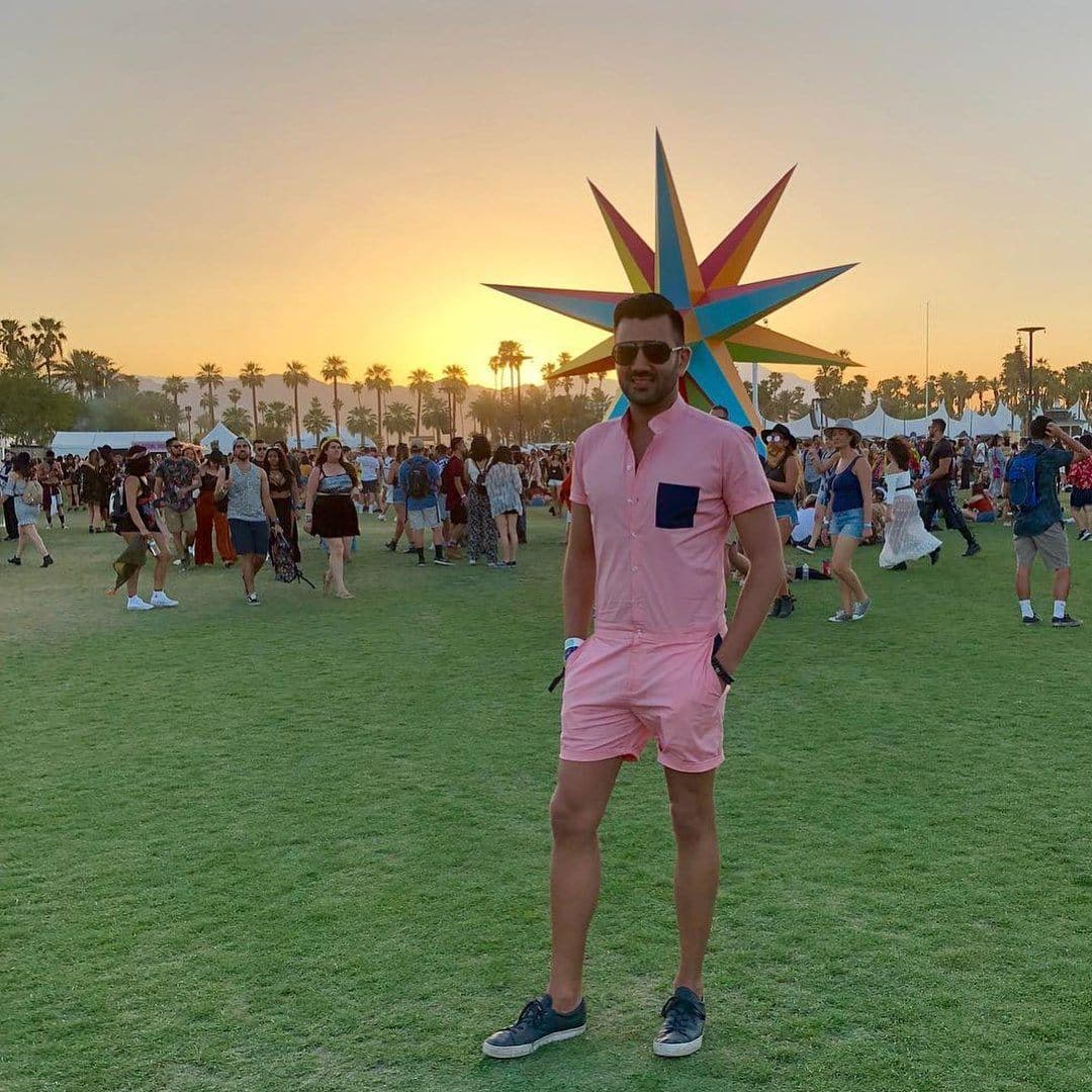 The Limited Edition California Two-Tone in Pink - RomperJack, Mens Romper - Male Romper